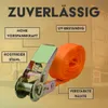 Spanngurt mit Ratsche | 25mm breit | 5m lang | bis 700kg | Produktbild-Vorschau 3