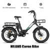 HILAND Lasten E-Bike Damen Herren 20 Zoll Fat Tire, Produktbild-Vorschau 2