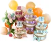 Windeltorte ALLES JUTE | zur Geburt (2-stöckig, blue) Produktbild-Vorschau 6