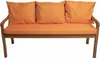 Cuscini per panchina da giardino Arancione| Cuscino per Anteprima dell’immagine prodotto 1