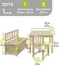 BOMI® Kindersitzecke mit Stühlen Anna mit integrierter Produktbild-Vorschau 2