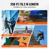 VEVOR Corde tressée en nylon, 3/16 pouce x 250 pieds, 32 Voir les images du produit 4