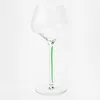 6 Verres "Grand Sommelier d'Alsace" avec jambe verte Voir les images du produit 4