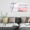 DEQORI Hybrid Leinwand Bild 100x50 cm 'Retro Strandfahrt' Produktbild-Vorschau 3