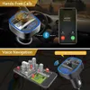 Auto Bluetooth FM Transmitter, Blaue Umgebende Leuchte Produktbild-Vorschau 3