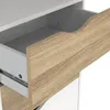 Calicosy - Scaffale 2 cassetti, 1 anta bianco e rovere Anteprima dell’immagine prodotto 15