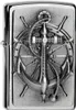 Zippo accendino 2004290 Nautic a benzina in ottone e Anteprima dell’immagine prodotto 2