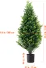 SucceBuy 91,4 cm sztuczne drzewo cedrowe Topiary 2 sztuki Podgląd zdjęcia produktu 8