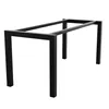 A black metal table base on a white background. Anteprima dell’immagine prodotto