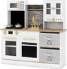 Cucina per bambini COSTWAY, cucina da gioco con fornello, Anteprima dell’immagine prodotto 1
