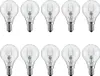10 x Halogen Tropfen 42W fast 60W E14 klar Kugel warmweiß Produktbild-Vorschau 1