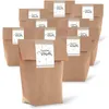 25 braune natur weihnachtliche Verpackung Geschenk-Tüten Produktbild-Vorschau 1