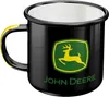 Nostalgic-Art - Smaltovaný hrnček - John Deere - Logo Black Náhľad obrázku produktu 4