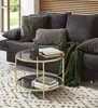 HAKU Beistelltisch Couchtisch gold - Metall, Produktbild-Vorschau 6