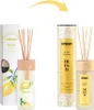 Two Sodasan room fragrance diffusers with packaging, one lemon and one lemon lemongrass. Produktbild-Vorschau