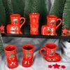 6x Glühweinstiefel rot Weihnachts-Motiv 200ml geeicht Produktbild-Vorschau 3