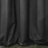 Samtvorhang ROSA schwarz 135x300 cm Kräuselband Produktbild-Vorschau 12