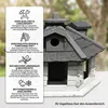 Mucola Vogelhaus Vogelfutterhaus Holz Vogelvilla Produktbild-Vorschau 2