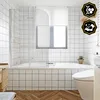 Ikodm Duschwand für Badewanne 100x140cm, 2 Teilige Faltbare Produktbild-Vorschau 1