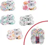 Kinder Clogs mit Blumenmuster » günstige Kinderschuhe » Produktbild-Vorschau 2