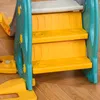 HOMCOM Toboggan et balançoire pour enfants 4 en 1, aire de Voir les images du produit 8