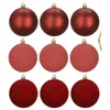 Springos® Boules d'arbre de Noël 9 pièces 8,5 cm Voir les images du produit 2