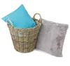 Pflanzkorb Rustikal Rattan Ø 45x40cm grau Produktbild-Vorschau 8