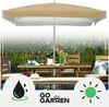 Duży parasol ogrodowy plażowy kwadrat łamany 160 x 160 cm Podgląd zdjęcia produktu 4