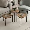 Skye Decor, Lenny - Walnut, Beistelltische, Satztisch Produktbild-Vorschau 6