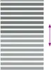 Store zèbre gris foncé largeur du tissu 145,9 cm polyester Voir les images du produit 4