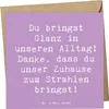 Mr. & Mrs. Panda Grußkarte Spruch Glanz Putzfrau - Produktbild-Vorschau 1