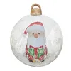 23,6 inch opblaasbare LED-kerstbal – PVC, inklapbaar, Productafbeelding-voorbeeld 1
