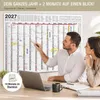 Wandkalender 2027 XXL B1 Gefalzt 70x100 cm Jahresplaner Produktbild-Vorschau 3