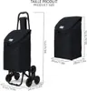 VOUNOT® Einkaufstrolley Treppensteiger, Hackenporsche Produktbild-Vorschau 3