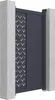 L.103 x H.181 cm anthrazit GREGOR Aluminium halbperforierte Produktbild-Vorschau 3
