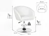 FineBuy Relaxsessel Weiß Loungesessel Kunstleder Produktbild-Vorschau 3