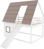 Sweiko 140 x 200 Letto a castello in legno con tetto, Anteprima dell’immagine prodotto 11