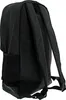 A black backpack shown from the back. Produktbild-Vorschau