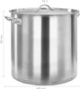 vidaXL Suppentopf 50 L 40×40 cm Edelstahl Produktbild-Vorschau 6