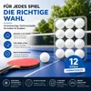 12x Tischtennisbälle Ball Bälle weiß Set Tischtennisball 40 Produktbild-Vorschau 9