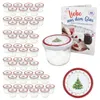 set di 50 tumbler 230ml vaso per conserve + coperchio TO 82 Anteprima dell’immagine prodotto 2