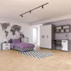 Detská šatníková skriňa so závesnými dverami 120 cm JONAS Náhľad obrázku produktu 7
