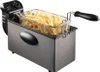 A deep fryer filled with french fries, shown from a three-quarter angle. Produktbild-Vorschau