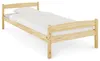 Einzelbett BORIS aus Kiefer Massivholz 90x200 cm, natur -  Produktbild-Vorschau 3