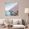 MuchoWow® Wandteppich Wandbehang Italien - Felsen - Häuser Produktbild-Vorschau 5