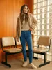 Tazzio Damen Skinny Fit Jeans F138 (Petrol, 38) Produktbild-Vorschau 6
