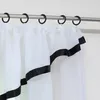 Joyswahl Scheibengardine mit Kräuselband, Cross-M-Typ Voile Produktbild-Vorschau 4