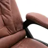 The Living Store Bürostuhl mit Massagefunktion Hellbraun Produktbild-Vorschau 5
