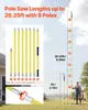 VEVOR Manuelle Astsäge, 1,27–8,01 m ausziehbare Astsäge, Produktbild-Vorschau 2