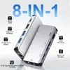 Laptop-Dockingstation 8-in-1 USB-C Hub Dockingstation mit Produktbild-Vorschau 9